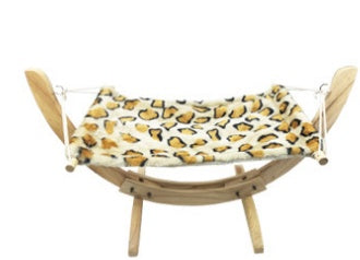 Wooden Cat Hammock Bed