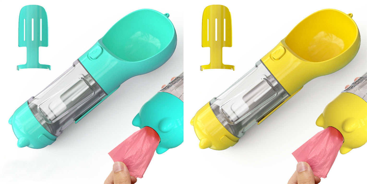 The 3-in-1 Portable Pet Water Bottle