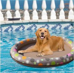 Inflatable Dog Swimming Pool Hammock Floating Bed