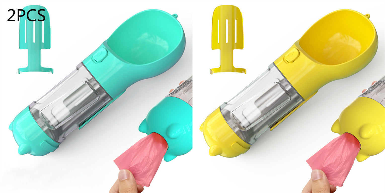 The 3-in-1 Portable Pet Water Bottle